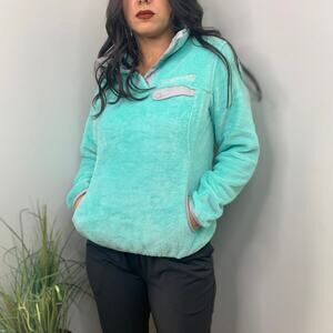 Free Country Blue Fleece Pullover